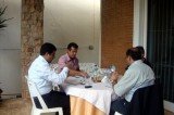 Dunga no colégio turco em São Paulo (Colégio Belo Futuro)