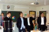 Dunga em um colégio exemplar em Istambul