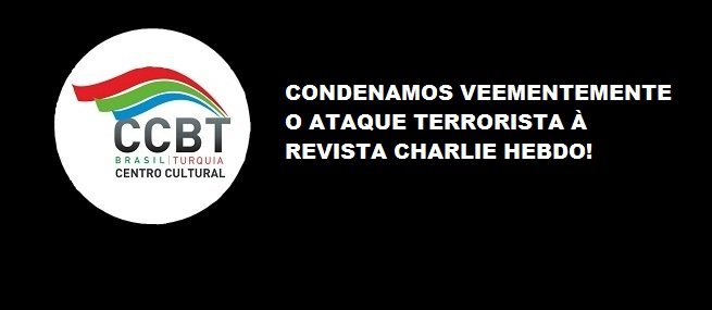 CONDENAMOS VEEMENTEMENTE O ATAQUE TERRORISTA À REVISTA CHARLIE HEBDO!