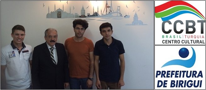 Prefeito apresenta Birigui para o Centro Cultural Brasil Turquia