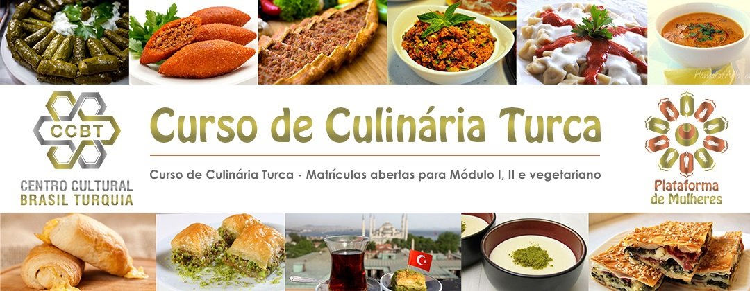 Cursos de culinária turca - 2017