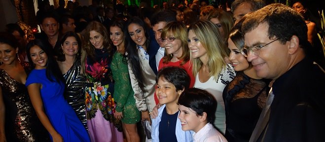 CCBT estava na festa de lançamento da novela Salve Jorge